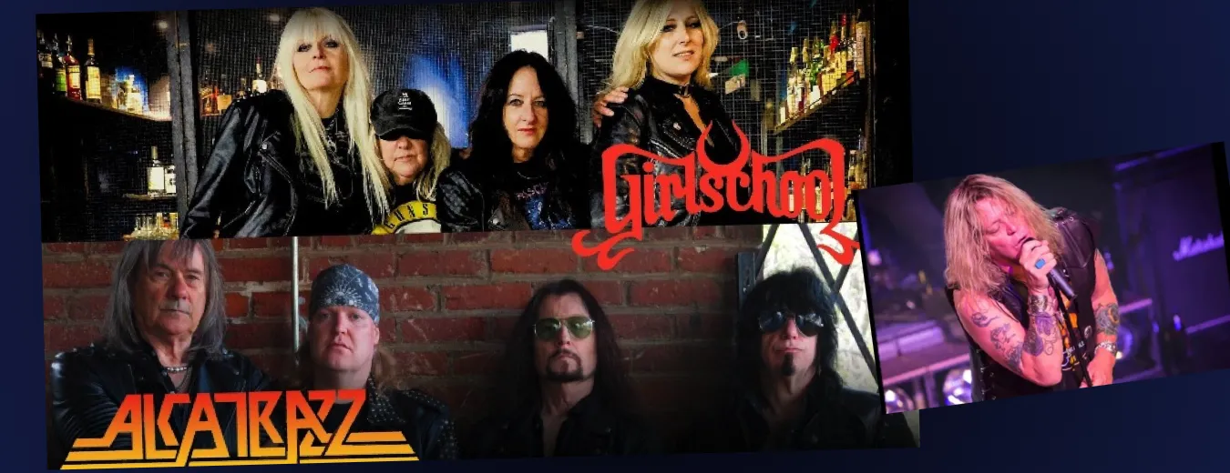 GIRLSCHOOL + ALCATRAZZ + DAVID REECE'S BANGALORE CHOIR Europe Tour 2025